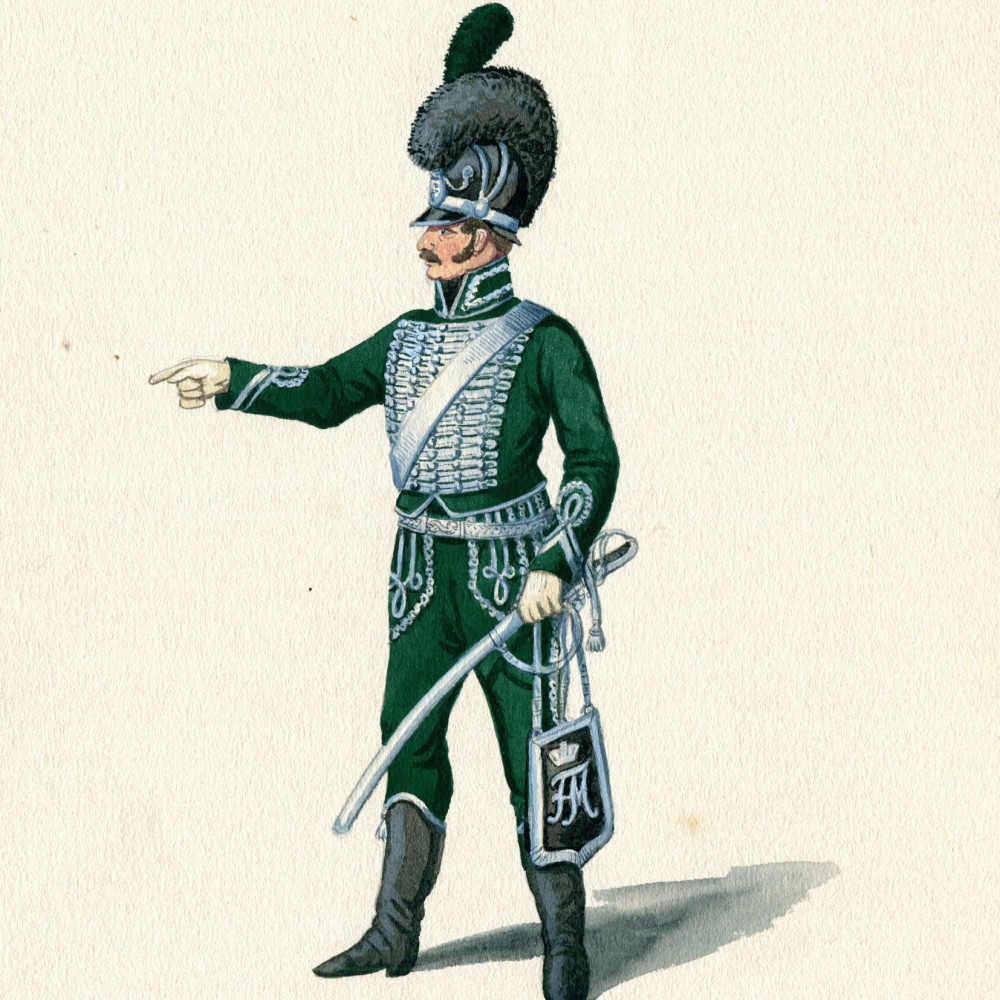 Nassau. Reitender Jäger. 1807.