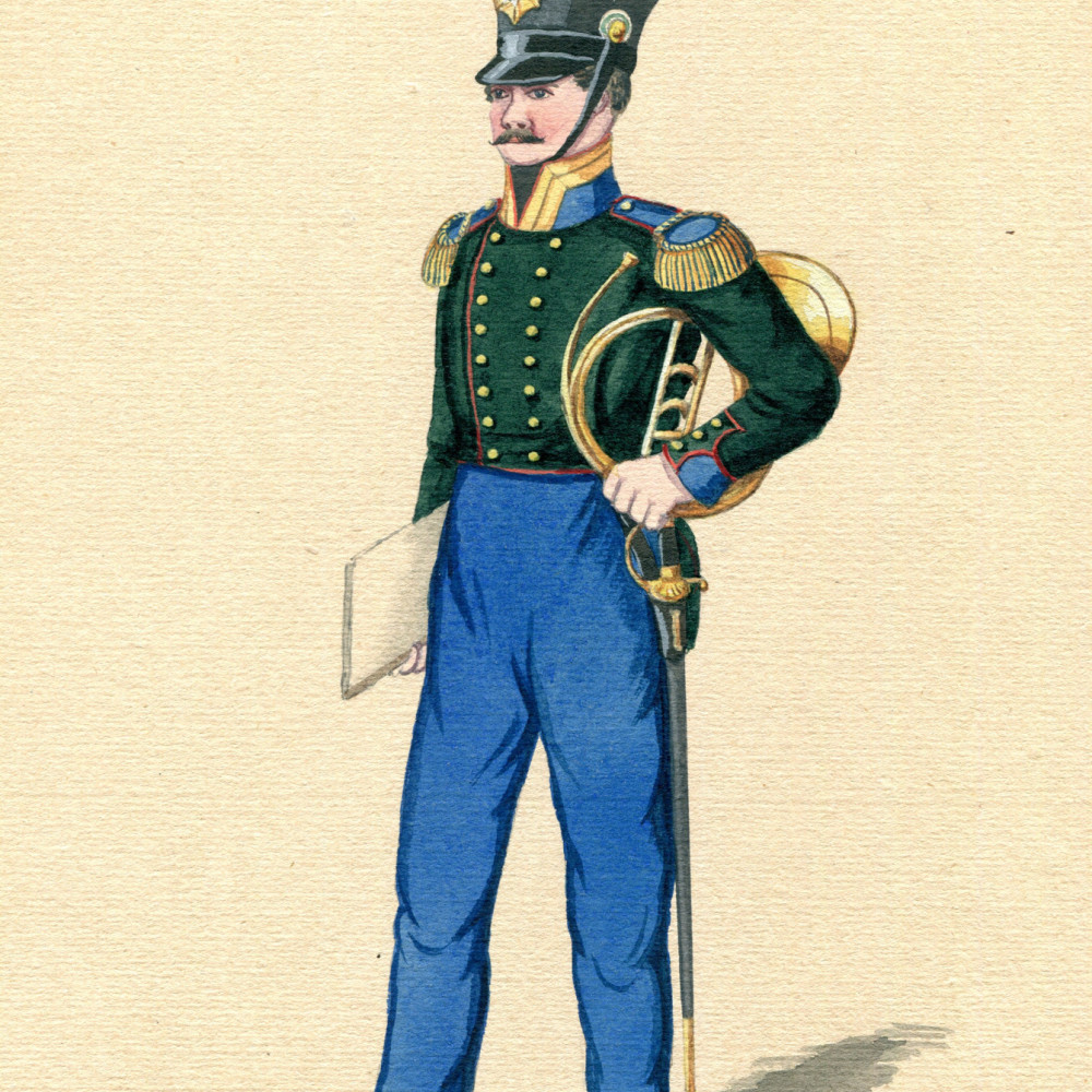 Hautboist im 3. Linien-Infanterie-Regiment Friedrich August