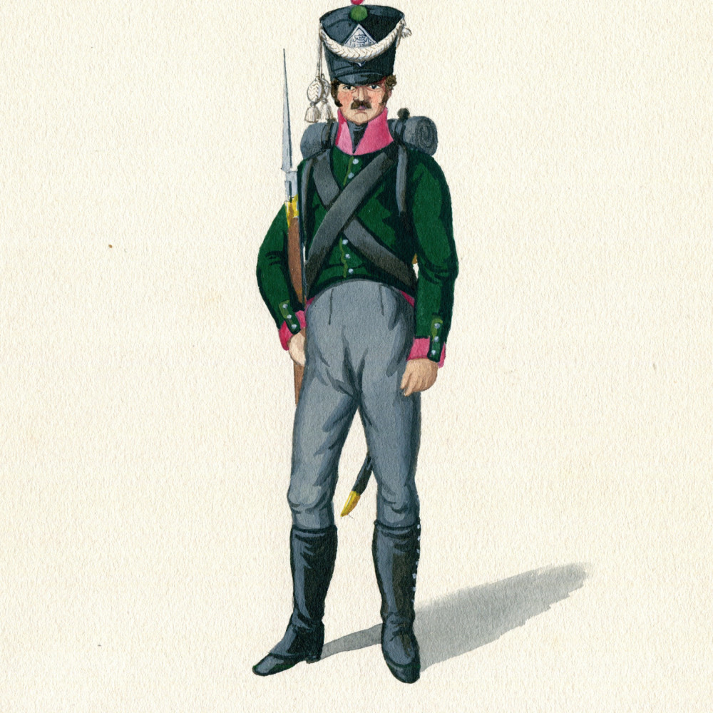 Anhalt. Infanterist. 1812.