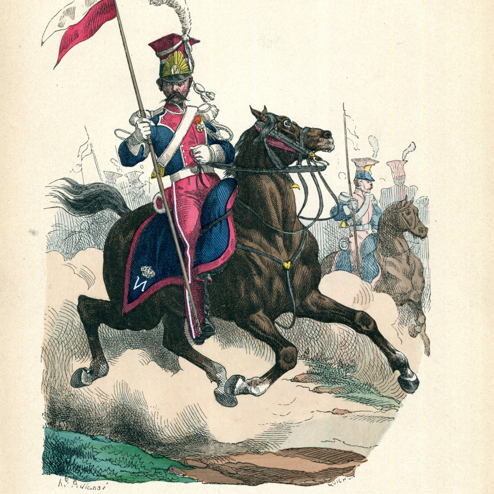 Kaiserliche Garde. Lanciers. Erstes Regiment.