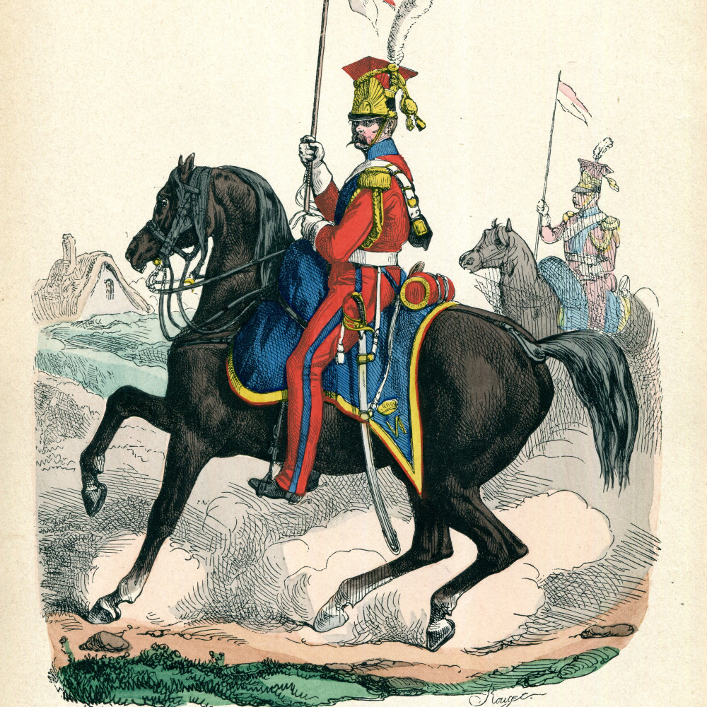 Kaiserliche Garde. Lanciers 2. Regiment.