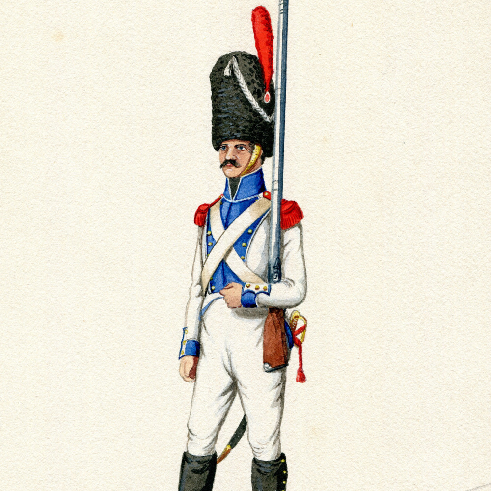 Berg (Großherzogtum). Infanterie. Grenadier.