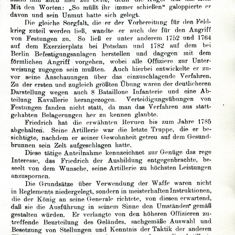 Friedrich der Große, in: Artilleristische Monatshefte, 1912, S. 11.