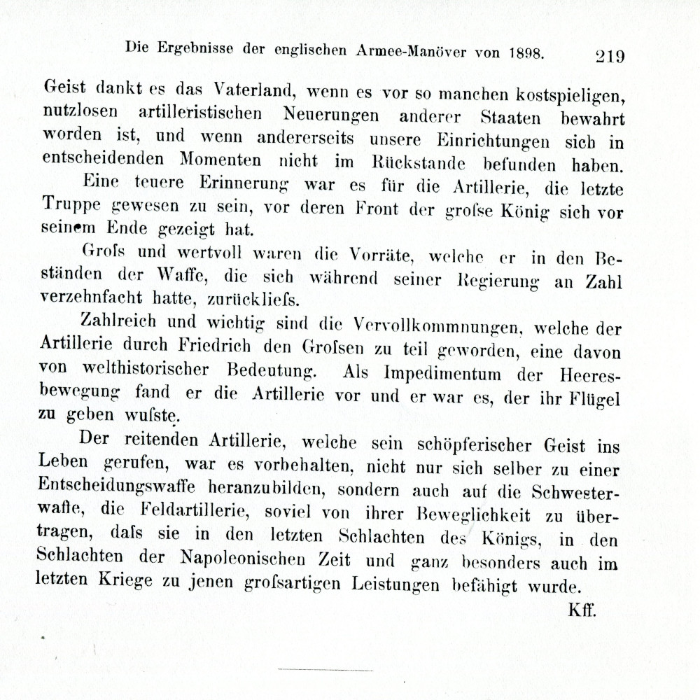 Die Fortschritte der preußischen Artillerie ..., in: Jahrbuch für Armee und Marine, Bd. 112, S. 219.