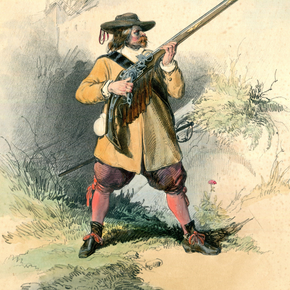 Das österreichische Heer von 1620 - 1650. Infanterist.