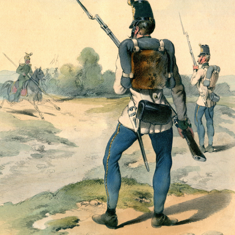 Das österreichische Heer . Infanterie - ungarisch (135).