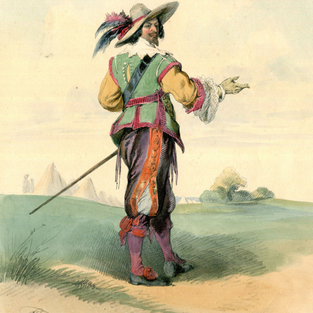 Das österreichische Heer von 1620 - 1650. Lieutenant von der Infanterie (13).