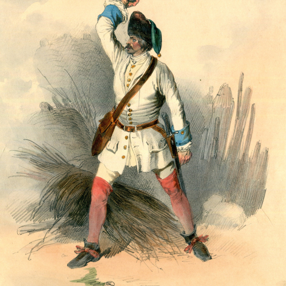 Das österreichische Heer von 1683 - 1748. Grenadier (18).