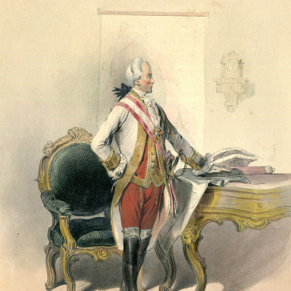 Das österreichische Heer von 1750 - 1790. Jos. Franz Moritz Graf Laszy, Feldmarschall (33).