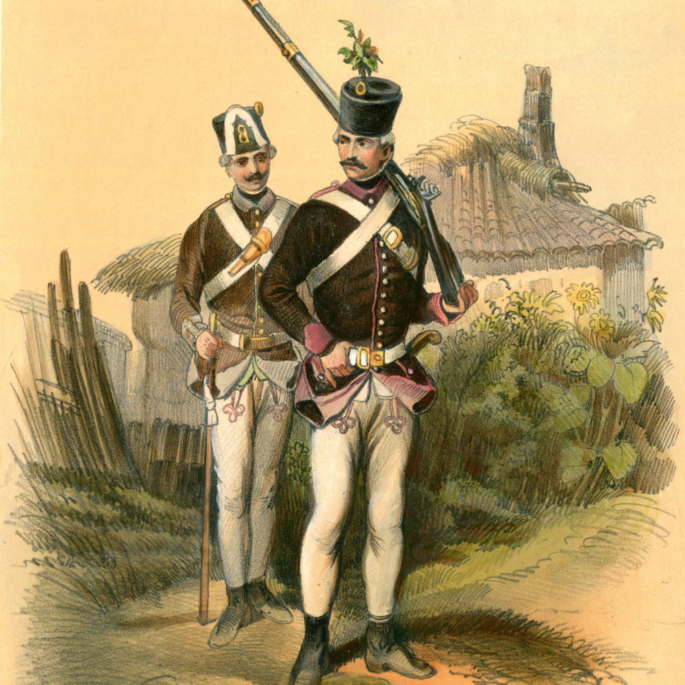 Das österreichische Heer von 1750 - 1790. National-Gränz-Artillerie -Infanterie (50).