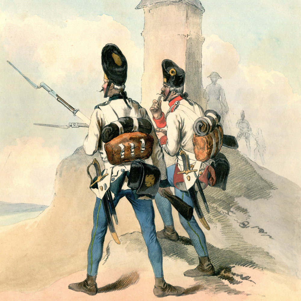 Das österreichische Heer von 1790. Ungarischer Grenadier-Musketier (54).