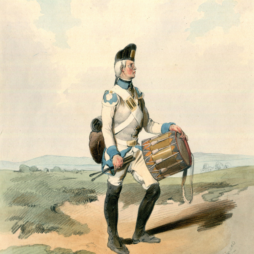 Das österreichische Heer von 1790 - 1809. Tambour (64).