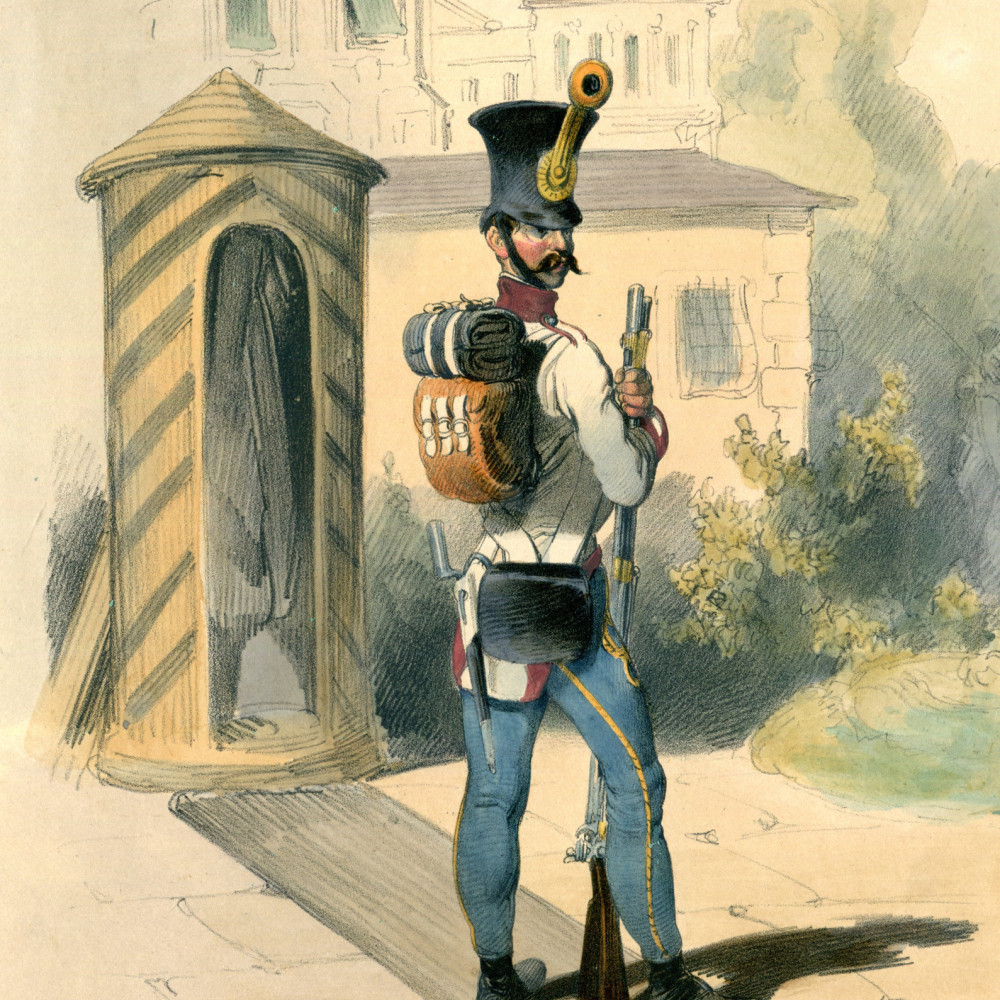 Das österreichische Heer von 1809 - 1835.  Ungarische Infanterie (72).