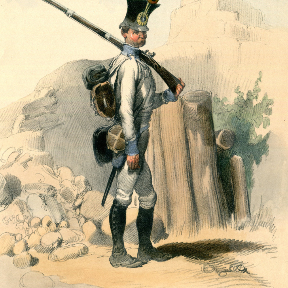 Das österreichische Heer von 1809 - 1835.  Deutsche Infanterie (79).