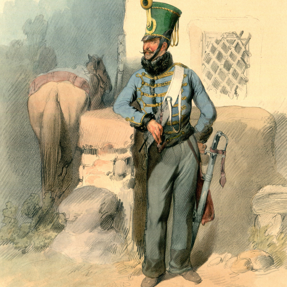 Das österreichische Heer von 1809 - 1835. Husar (80).