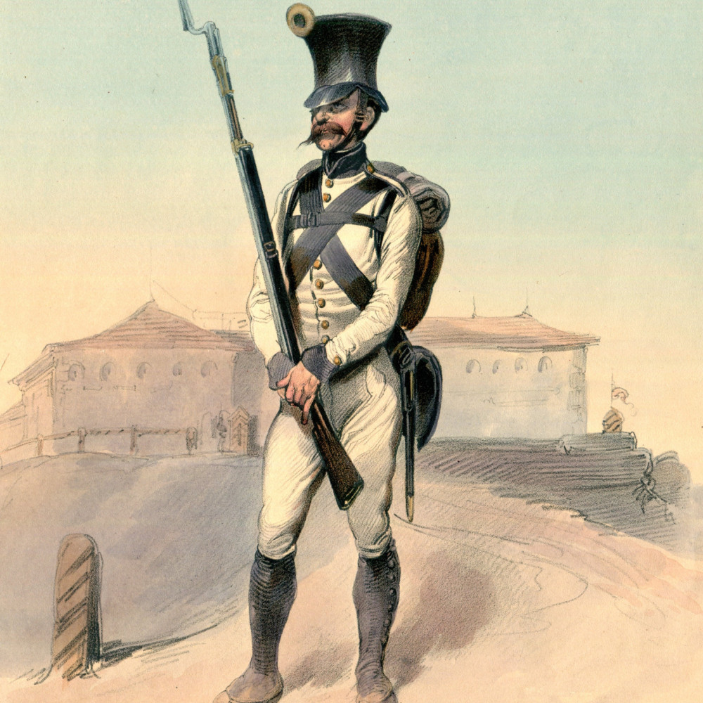 Das österreichische Heer von 1809 - 1835.  Militär-Gränz-Cordon (87).