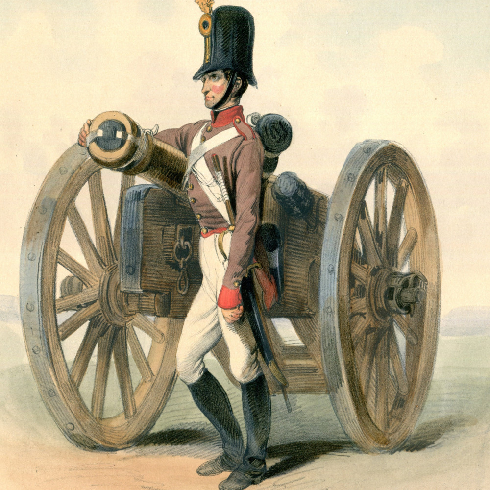 Das österreichische Heer von 1809 - 1835.  Artillerie (91).