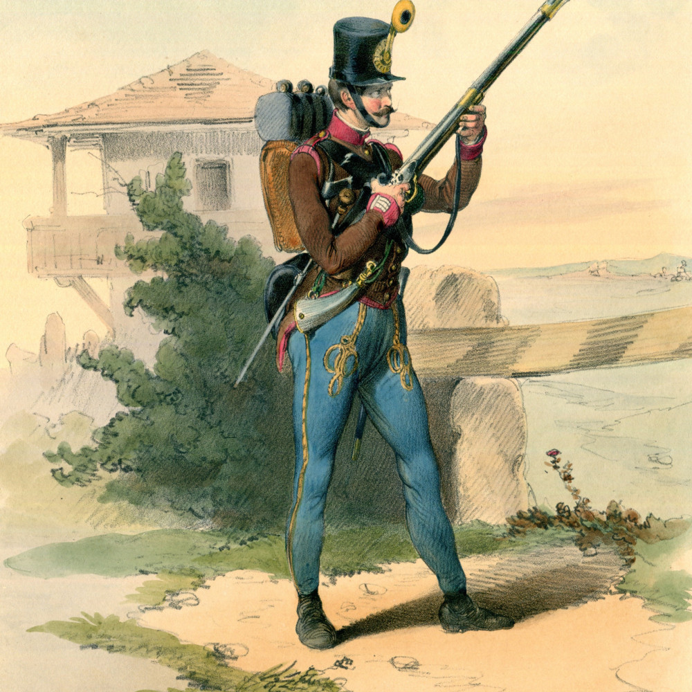 Das österreichische Heer von 1835 - 1848. National-Grenz-Infanterie (95).