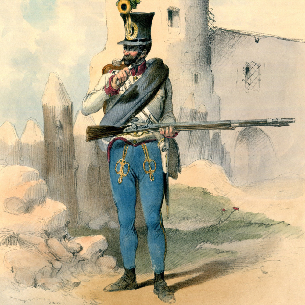 Das österreichische Heer von 1835 - 1848. Infanterie (ungarisch). 98.