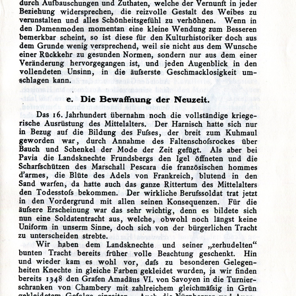 A. v. Heyden, Die Tracht der Kulturvölker Europas, Leipzig 1889, S. 237.