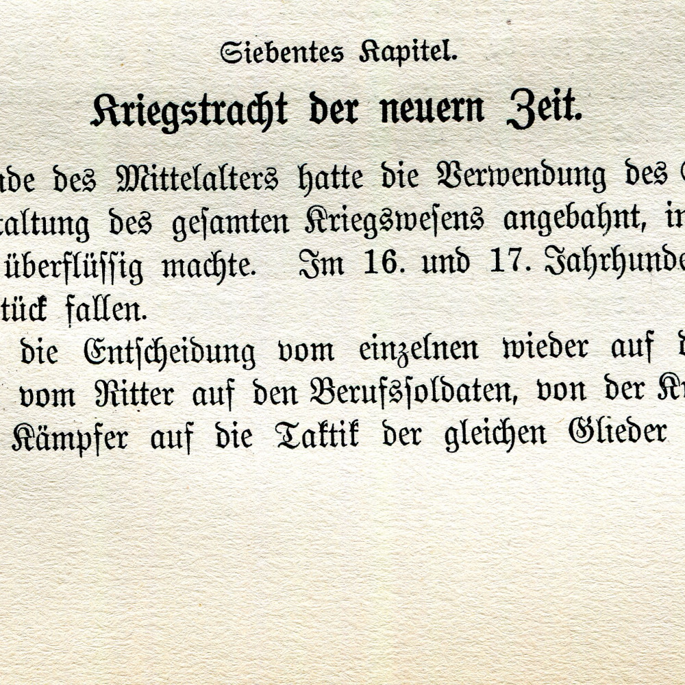 Auszug aus: Wolfgang Quincke, Handbuch der Kostümkunde, Leipzig 1908.