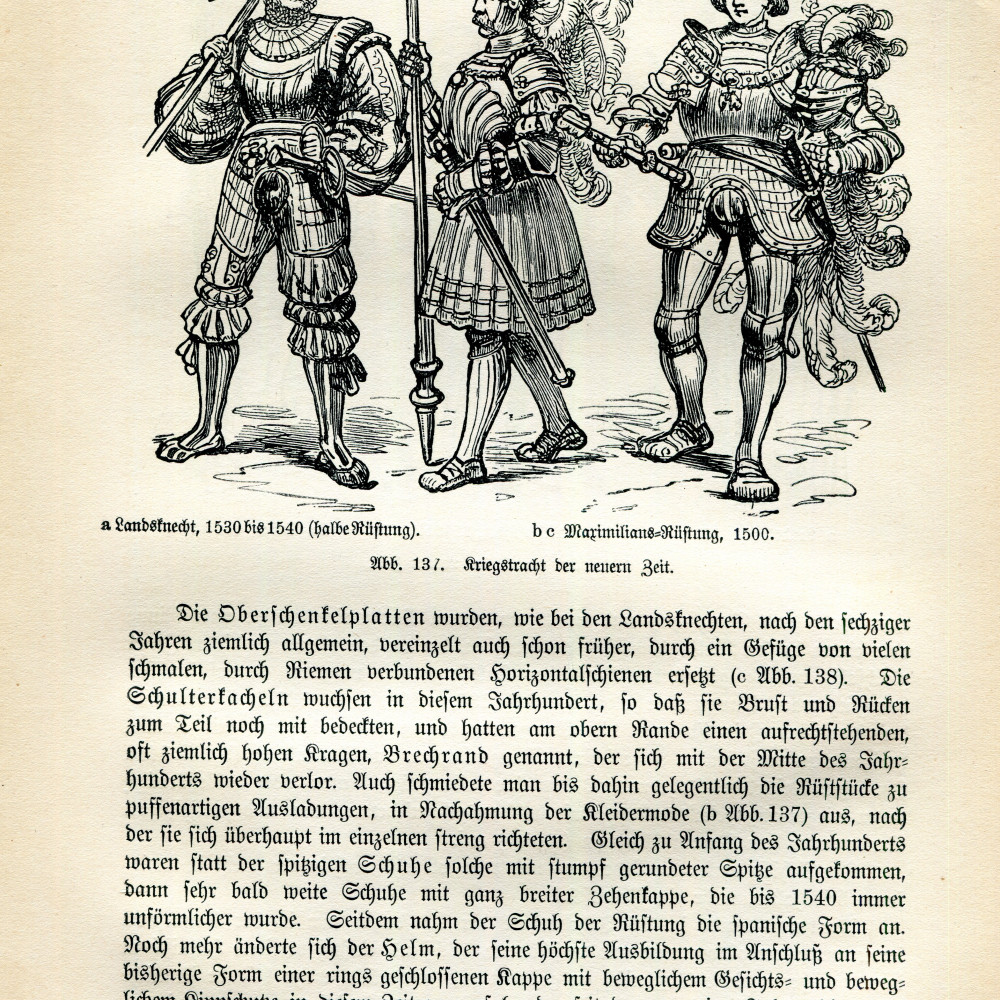 Auszug aus: Wolfgang Quincke, Handbuch der Kostümkunde, Leipzig 1908.