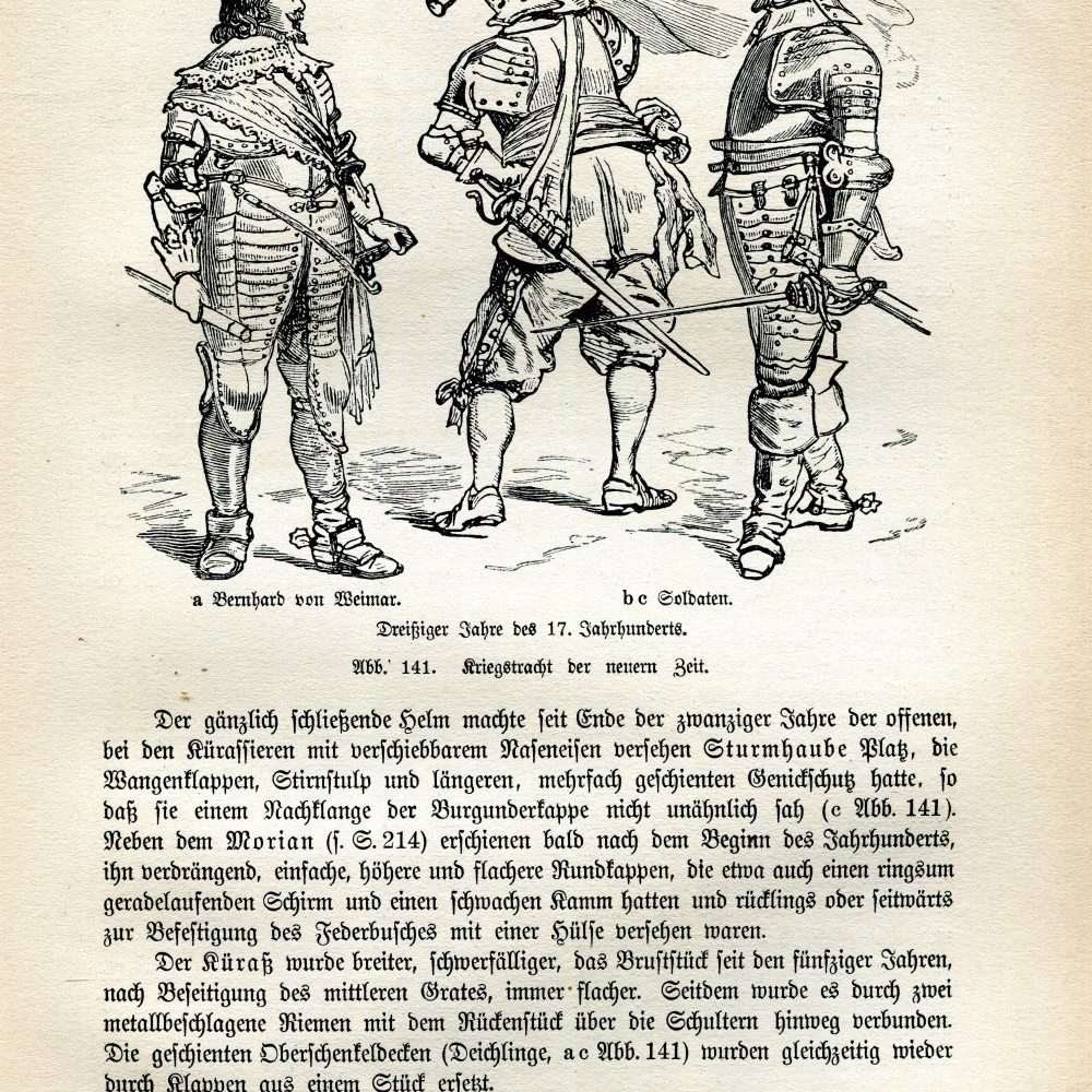 Auszug aus: Wolfgang Quincke, Handbuch der Kostümkunde, Leipzig 1908.