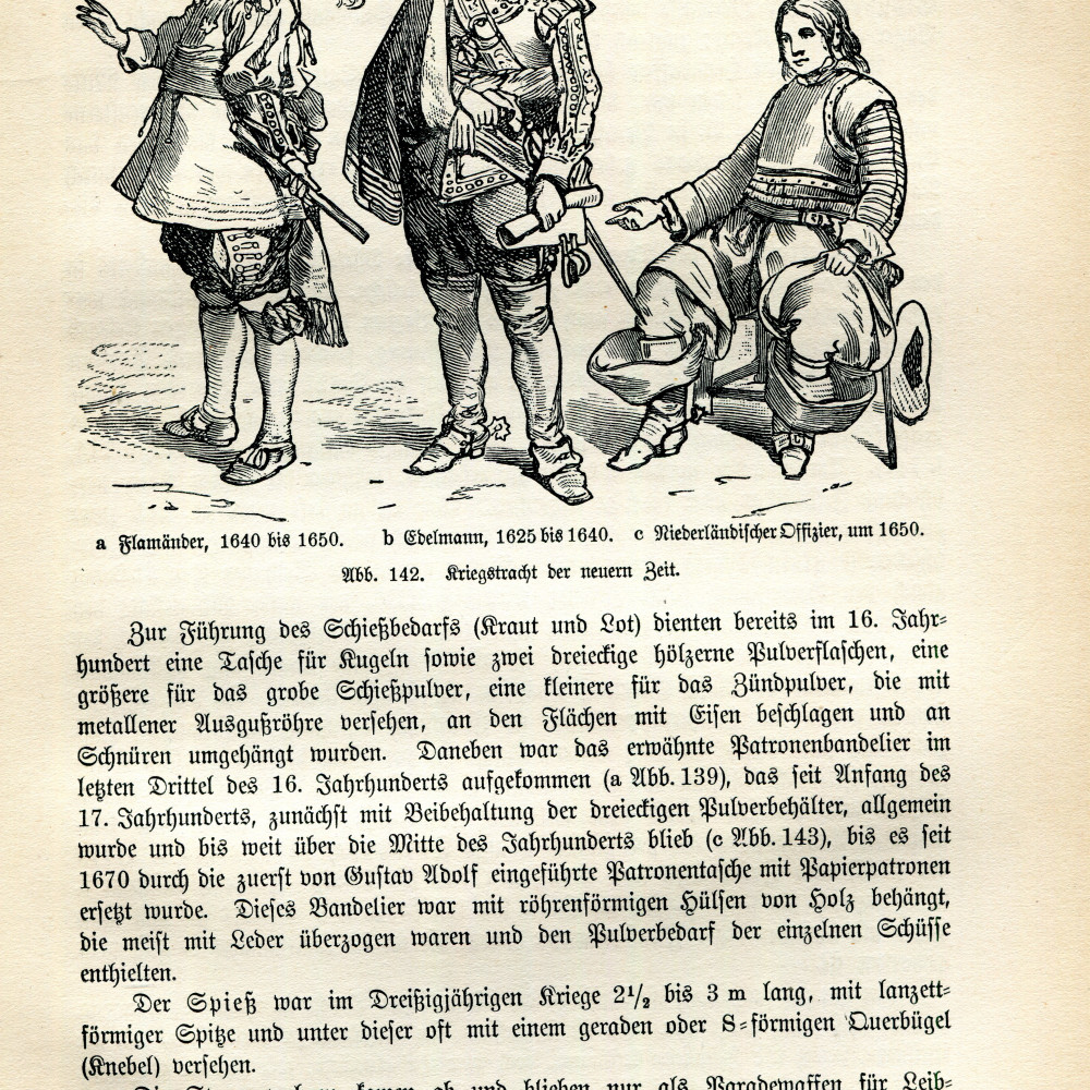 Auszug aus: Wolfgang Quincke, Handbuch der Kostümkunde, Leipzig 1908.