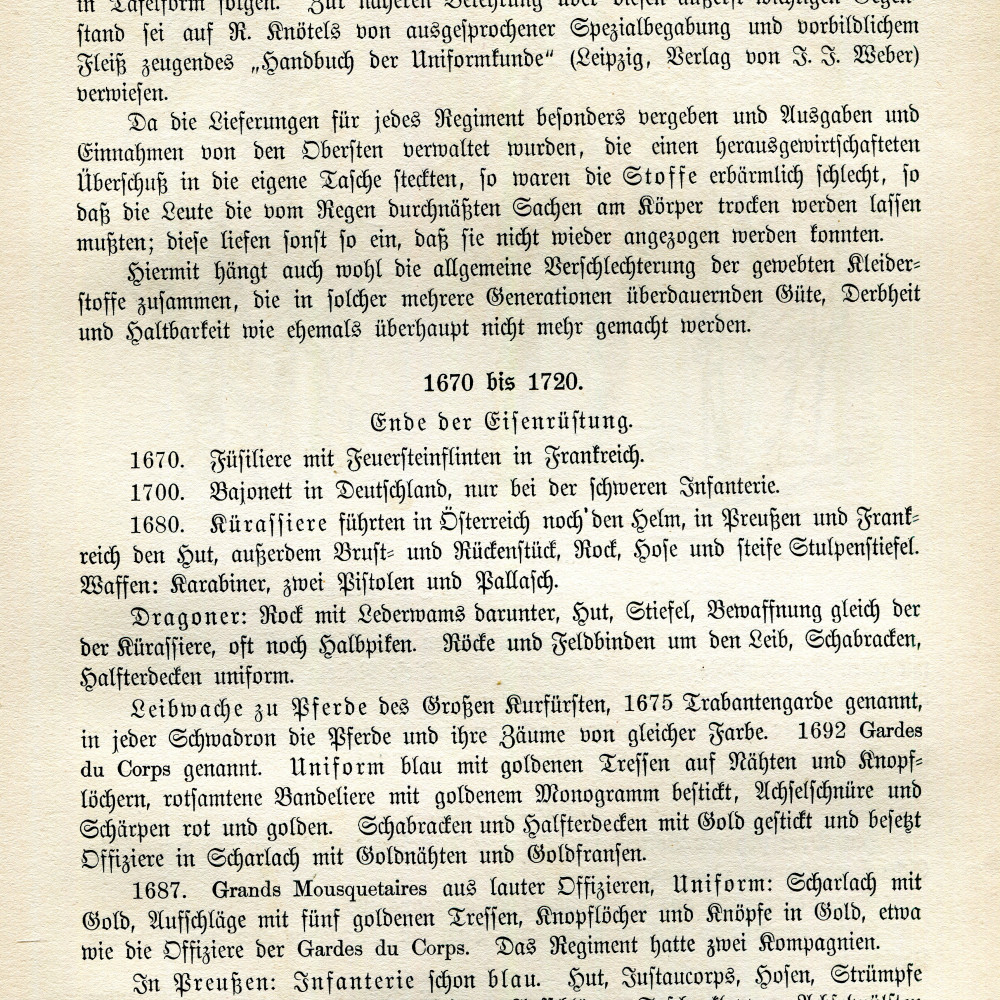 Auszug aus: Wolfgang Quincke, Handbuch der Kostümkunde, Leipzig 1908.