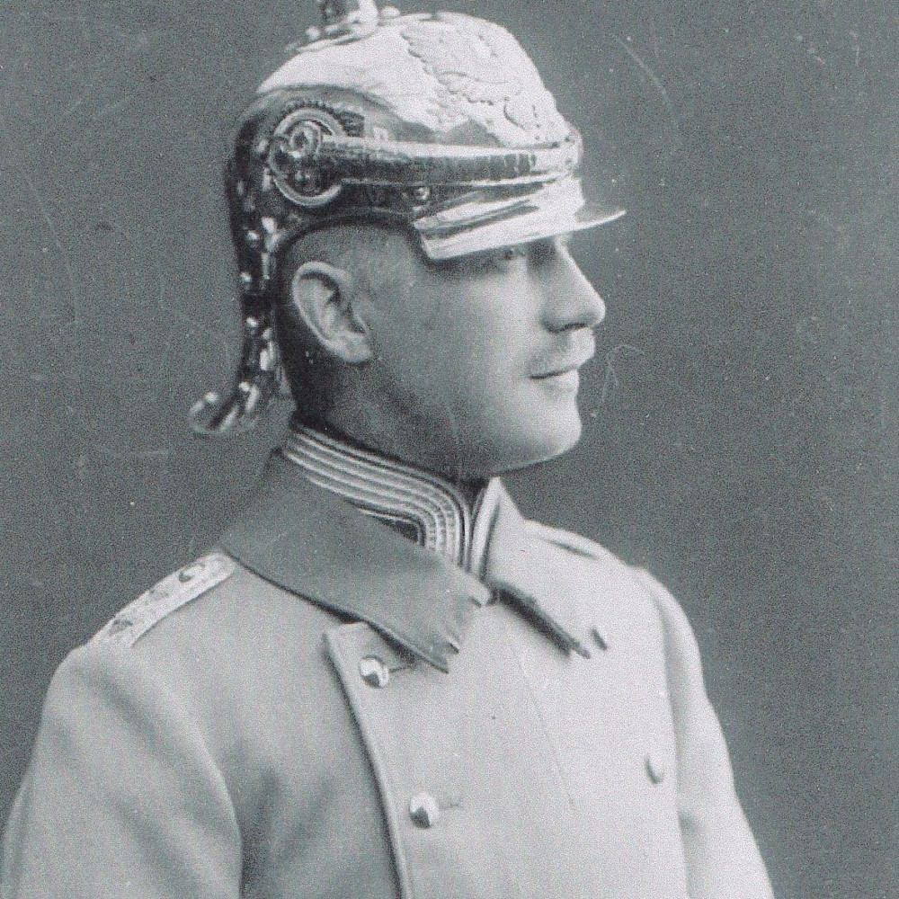 Der spätere General von Einem als Rittmeister im Kürassier-Regiment von Driesen (Westfälisches) Nr. 4. Foto aus dem Jahre 1909.