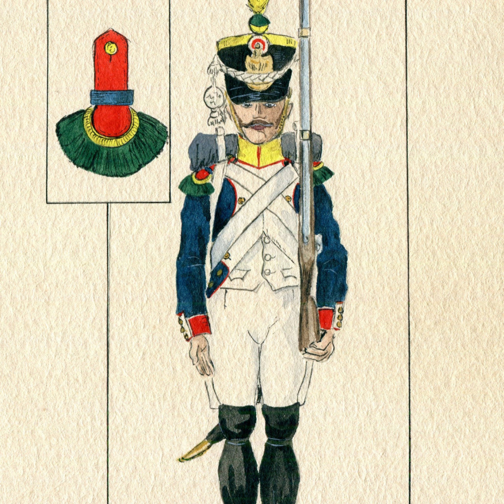 Linien-Infanterie -(51. Rgt.) - Voltigeur (1807)