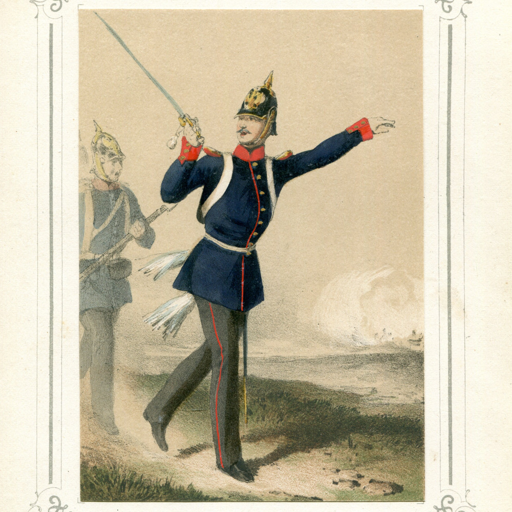 Tafel 14 - Infanterie - Officier