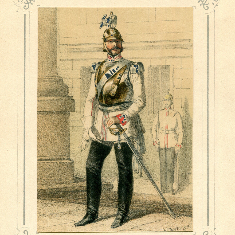 Tafel 22 - Rgt.-Garde-du-Corps - Stabsofficier