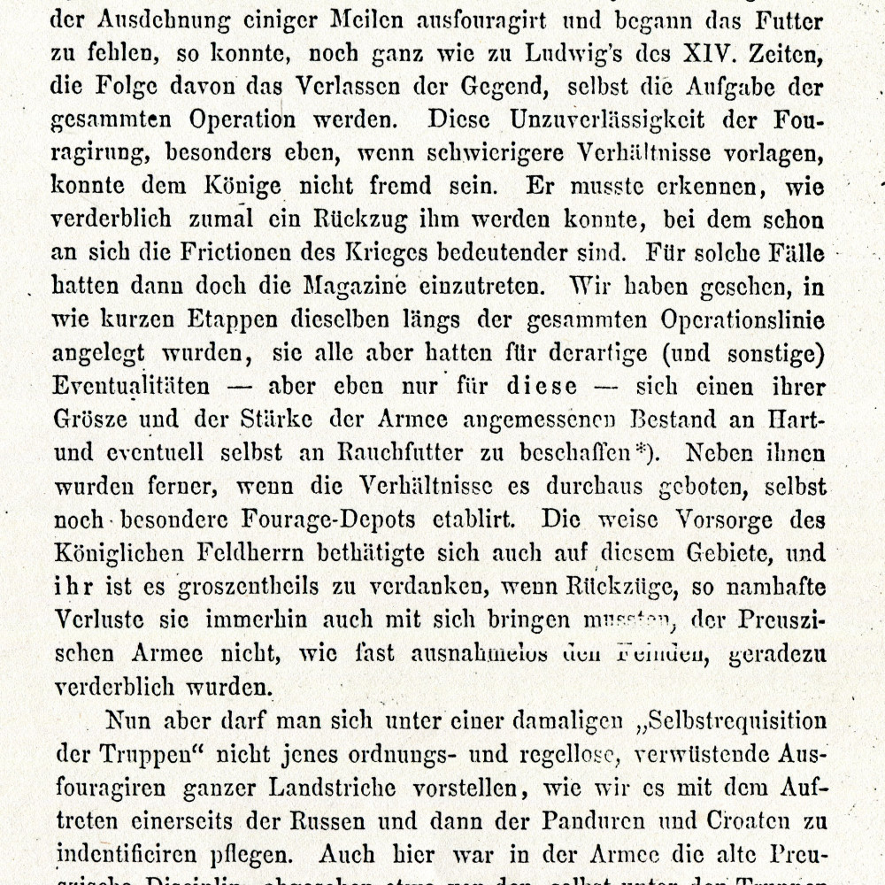 Ueber das Verpflegungswesen im siebenjährigen Kriege, in: in: Jahrbücher für Arme und Marine, Bd. 12 (1894), S. 49.