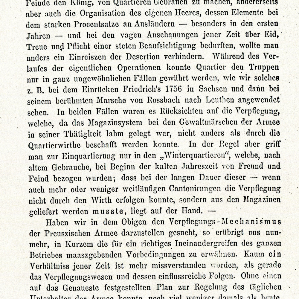 Ueber das Verpflegungswesen im siebenjährigen Kriege, in: in: Jahrbücher für Arme und Marine, Bd. 12 (1894), S. 51.