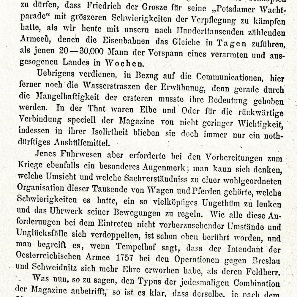 Ueber das Verpflegungswesen im siebenjährigen Kriege, in: in: Jahrbücher für Arme und Marine, Bd. 12 (1894), S. 53.