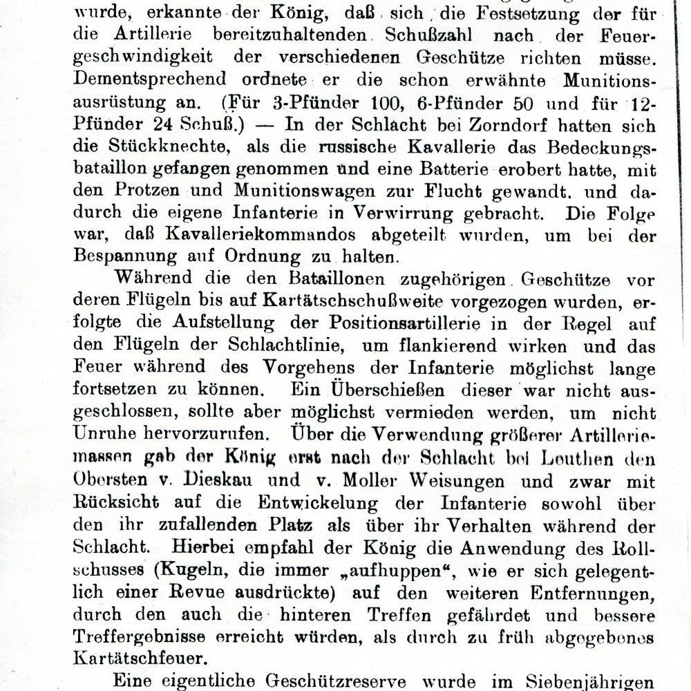 Friedrich der Große, in: Artilleristische Monatshefte, 1912, S. 14.