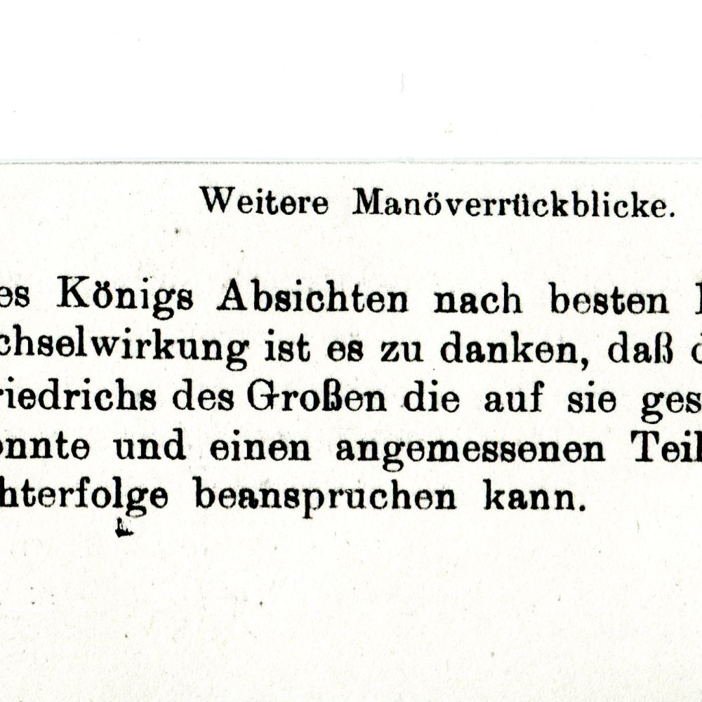 Friedrich der Große, in: Artilleristische Monatshefte, 1912, S. 18.