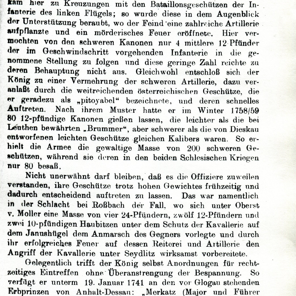 Friedrich der Große, in: Artilleristische Monatshefte, 1912, S. 5.