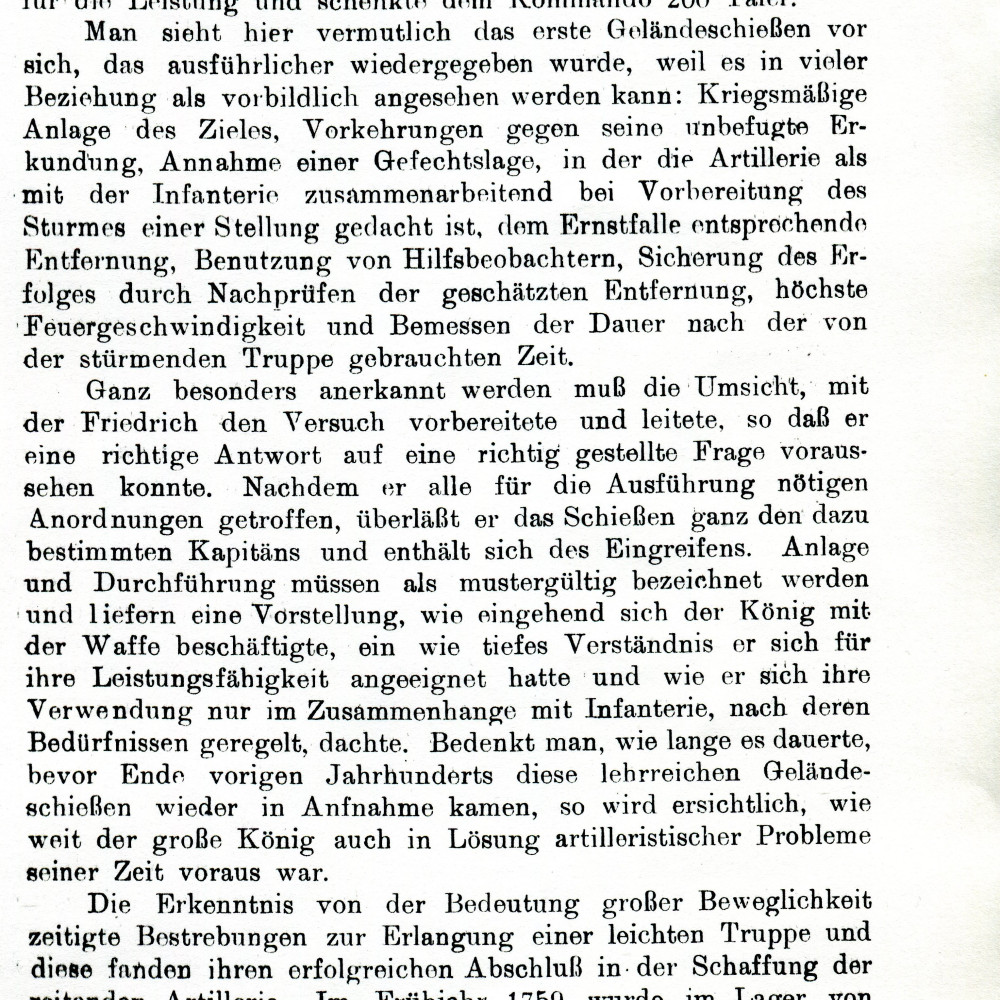 Friedrich der Große, in: Artilleristische Monatshefte, 1912, S. 7.